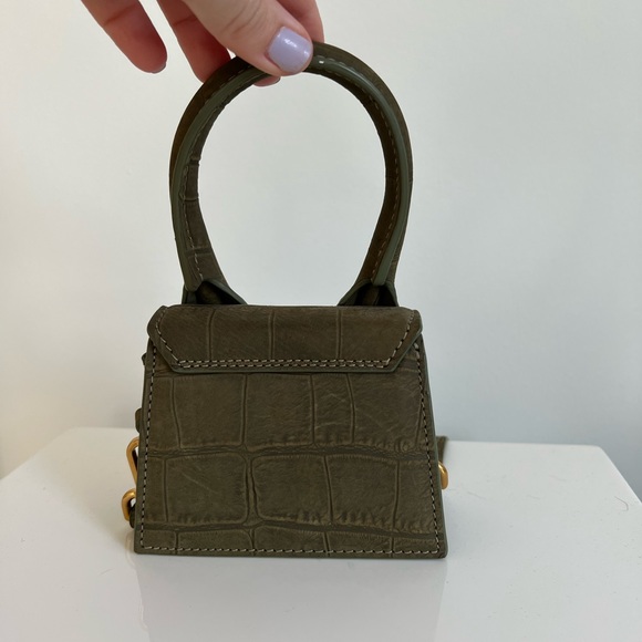 Embossed Suede Le Chiquito Mini Bag Jacquemus - Picture 2 of 7